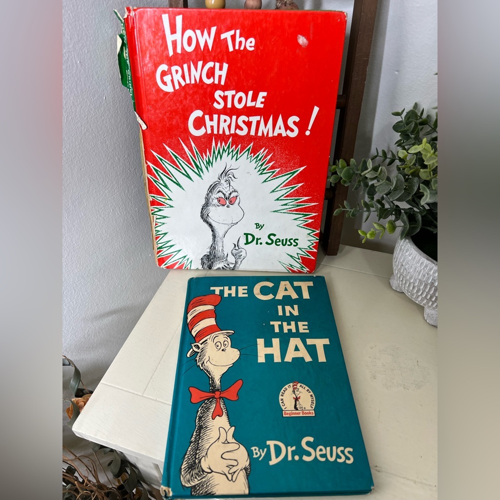 Vintage Dr. Seuss Books - Set of 2